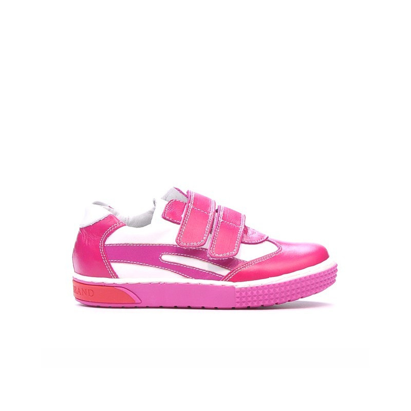 Kleinkinderschuhe 16-1c rosa+weiß