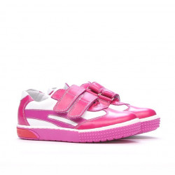 Kleinkinderschuhe 16-1c rosa+weiß