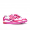 Kleinkinderschuhe 16-1c rosa+weiß