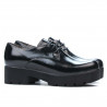 Damen-Casual-Schuhe 660 Lack Schwarz01