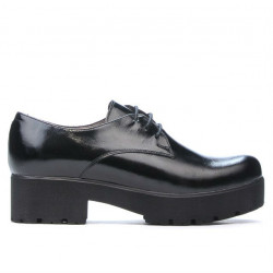 Damen-Casual-Schuhe 660 Lack Schwarz01