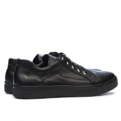 Herrensportschuhe 830-1 schwarz
