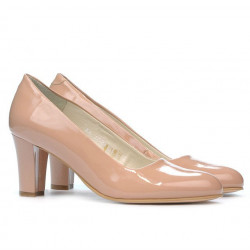 Elegante Damenschuhe 1209 Lack Nude