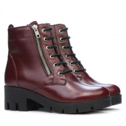 Damenstiefeletten 3307 bordeaux