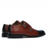 Elegante Herrenschuhe 840 a braun+schwarz
