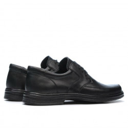 Elegante Herrenschuhe 843m schwarz