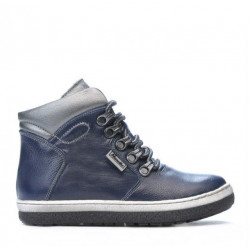 Kinderstiefel 3006 Indigo kombiniert
