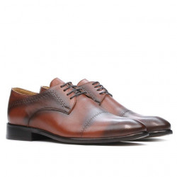 Elegante Herrenschuhe (große Größen) 822m a braun