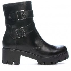 Damenstiefeletten 3312 schwarz