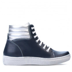 Damenstiefel 3310 Indigo kombiniert