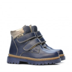 Kleinkinderstiefel 37c indigo+kupfer