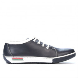 Jugendsportschuhe 309 Indigo+Weiß