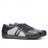 Jugendsportschuhe 310 schwarz+grau