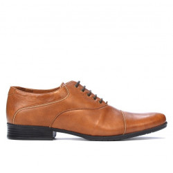 Männer Casual / Elegante Schuhe 738 gewachst braun