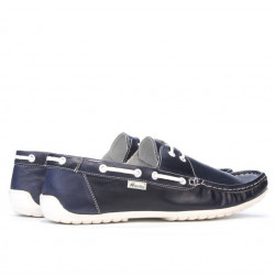 Herrenschuhe 778 Indigo+Weiß