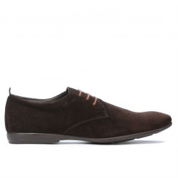 Herren Freizeitschuhe 794 Kaffee Velours