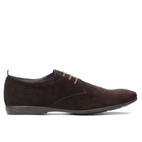 Herren Freizeitschuhe 794 Kaffee Velours