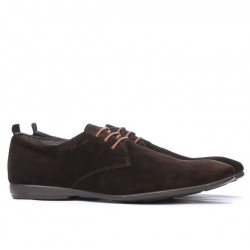 Herren Freizeitschuhe 794 Kaffee Velours
