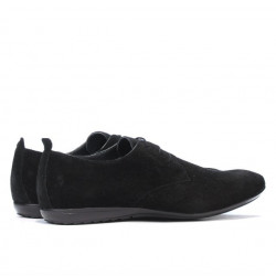 Herren Freizeitschuhe 794 schwarz Velours