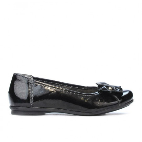 Kinderschuhe 129 Lackschwarz