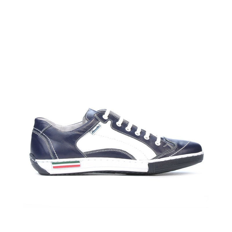 Jugendsportschuhe 307 indigo+weiß