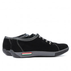 Jugendsportschuhe 309 Schwarz Velours