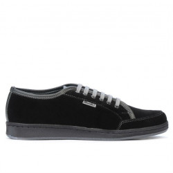 Jugendsportschuhe 312 Schwarz Velours