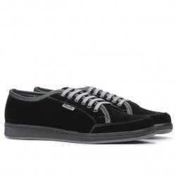 Jugendsportschuhe 312 Schwarz Velours
