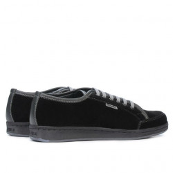 Jugendsportschuhe 312 Schwarz Velours