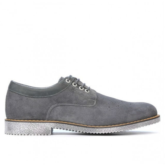 Herrenschuhe casual 739 anthrazit Velour Herrenschuhe casual 739 anthrazit Velour