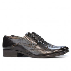 Freizeitschuhe Herren 783 Lack Kaffee