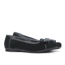 Kinderschuhe 129 schwarz Velours