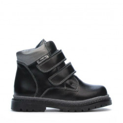 Kleine Kinderschuhe 37c schwarz+silber