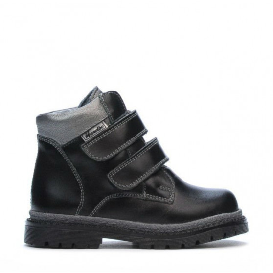 Kleine Kinderschuhe 37c schwarz+silber Kleine Kinderschuhe 37c schwarz+silber