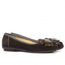 Damenschuhe 181 Kaffee Velours