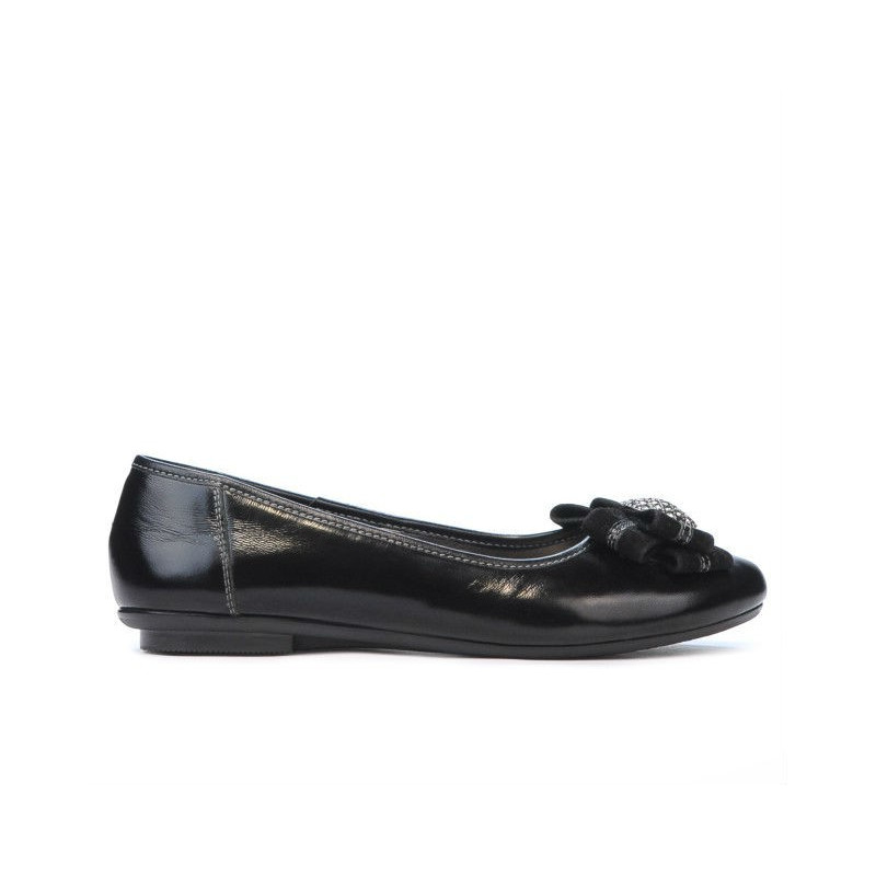 Damenschuhe Ballerinas 181 Lack Schwarz