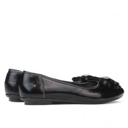 Damenschuhe Ballerinas 181 Lack Schwarz