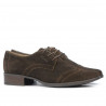 Damen-Casual-Schuhe 691 Kaffee Velours