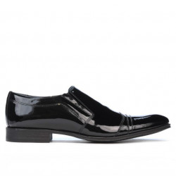 Elegante Herrenschuhe 796 schwarzer Lack
