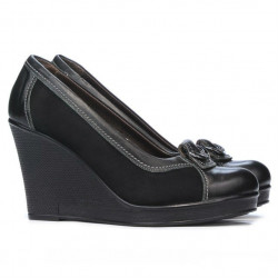 Damen Freizeitschuhe 178 schwarz kombiniert