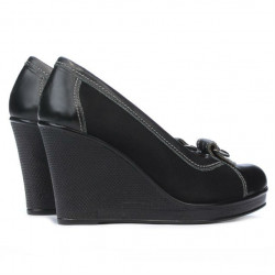 Damen Freizeitschuhe 178 schwarz kombiniert