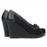 Damen Freizeitschuhe 178 schwarz kombiniert