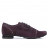 Damen Freizeitschuhe 180 lila Veloursleder