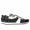 Damen Sportschuhe 191 schwarz+weiß