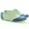 Damen Freizeitschuhe 186 Indigo+Beige