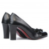 Elegante Damenschuhe 1227 schwarz