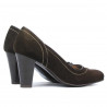 Elegante Damenschuhe 1205 Kaffee Antilope