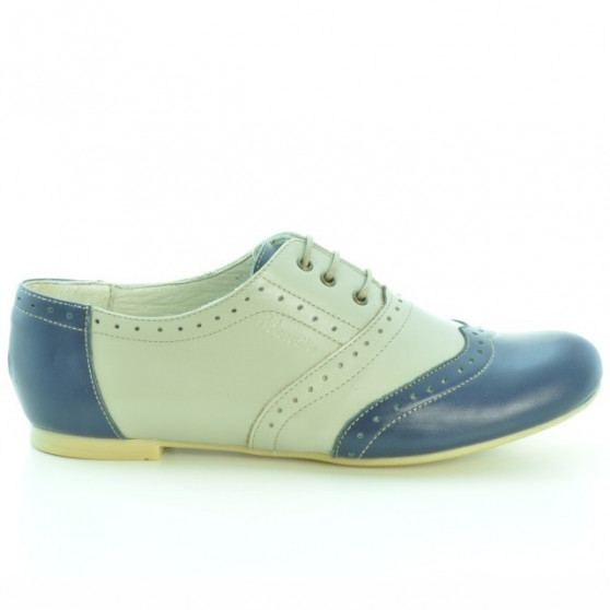 Damen Freizeitschuhe 186 Indigo+Beige Damen Freizeitschuhe 186 Indigo+Beige