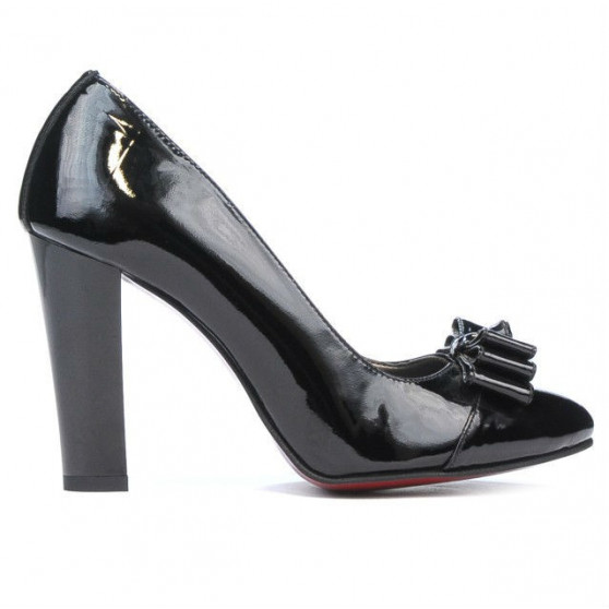 Elegante Damenschuhe 1226 Lack Schwarz Elegante Damenschuhe 1226 Lack Schwarz