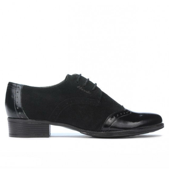 Damen-Casual-Schuhe 691 lackschwarz kombiniert Damen-Casual-Schuhe 691 lackschwarz kombiniert